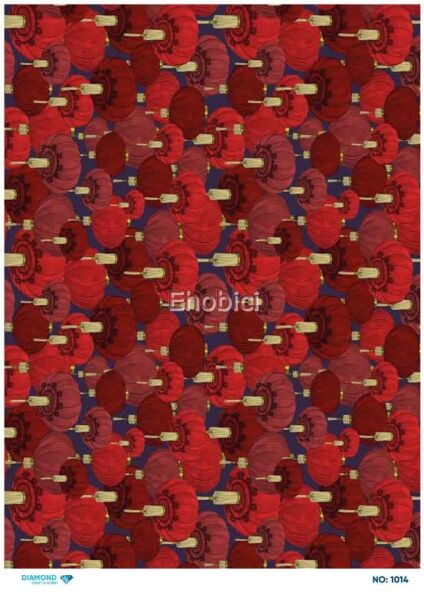 Diamond Pirinç Dekopaj Kağıdı - 1014