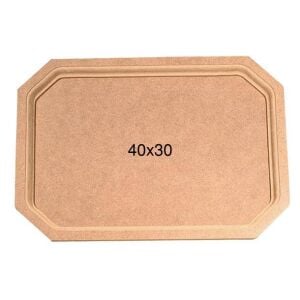 Ahşap Dikdörtgen Tepsi 40x30cm T702