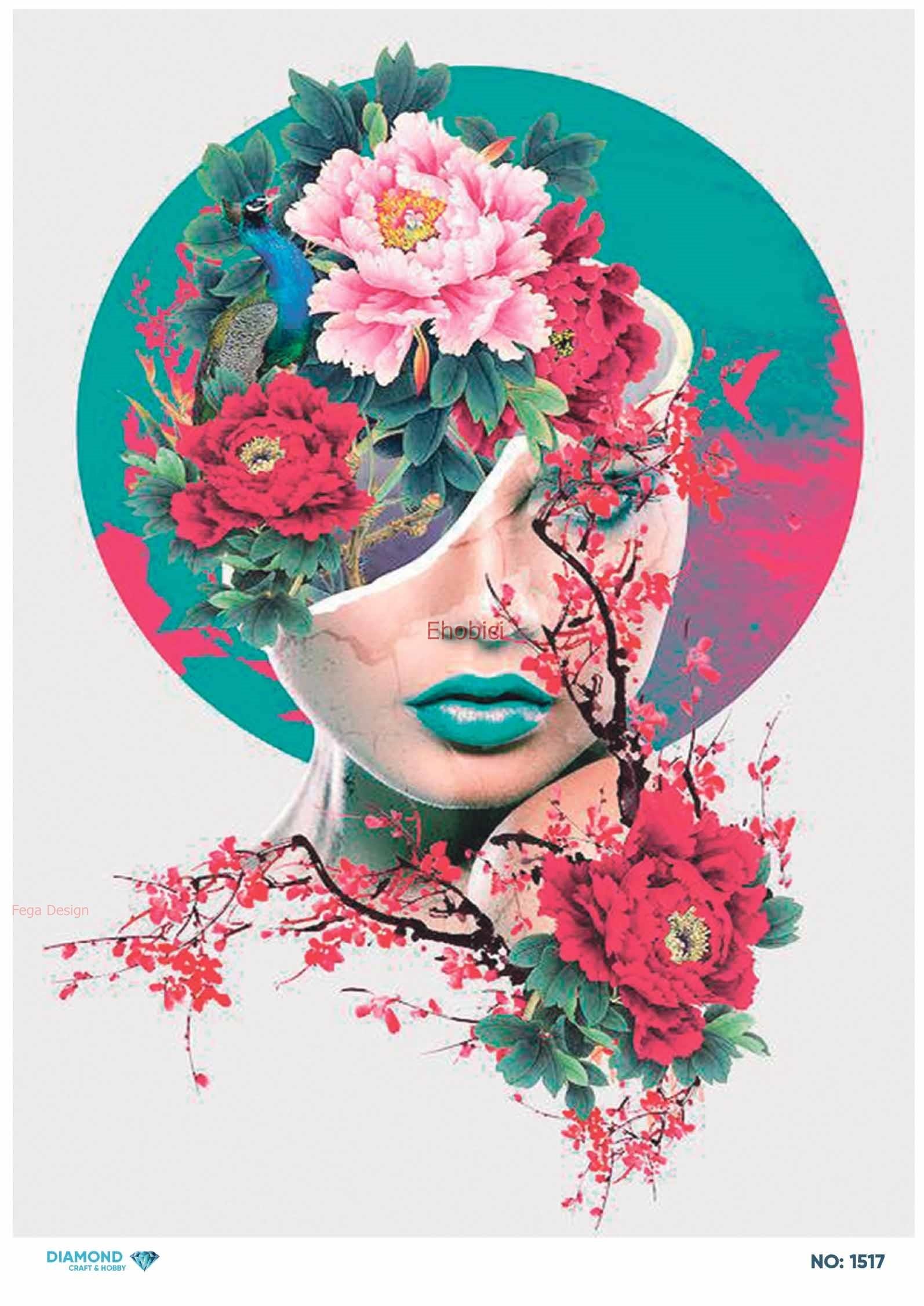 Diamond Pirinç Dekopaj Kağıdı - 1517