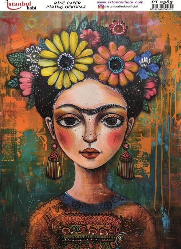 Pirinç Dekopaj Kağıdı 30x42cm PT-2585
