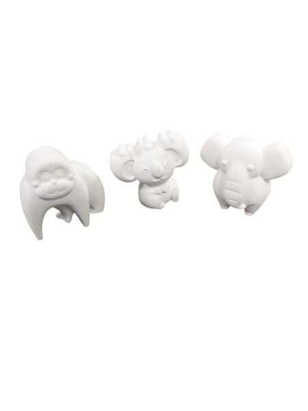 Fil Koala Goril 3'lü Set Figür