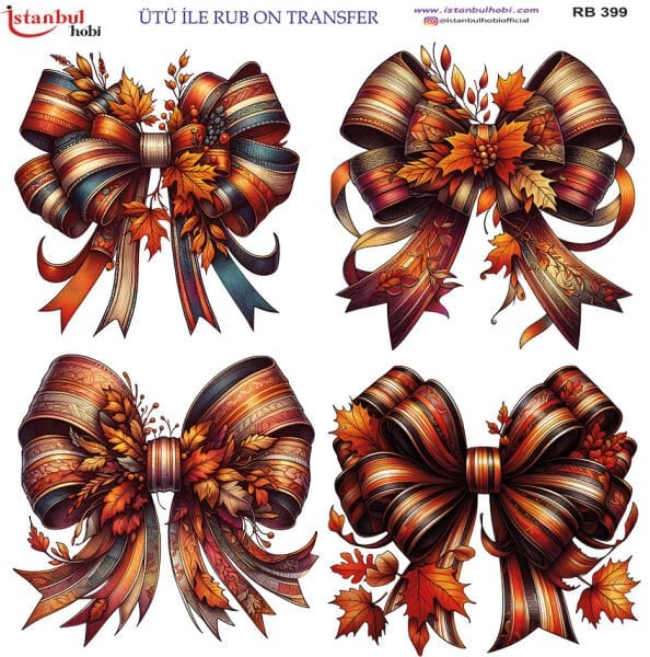 Ütü ile Rub On Transfer Kağıdı 30x30cm RB-399