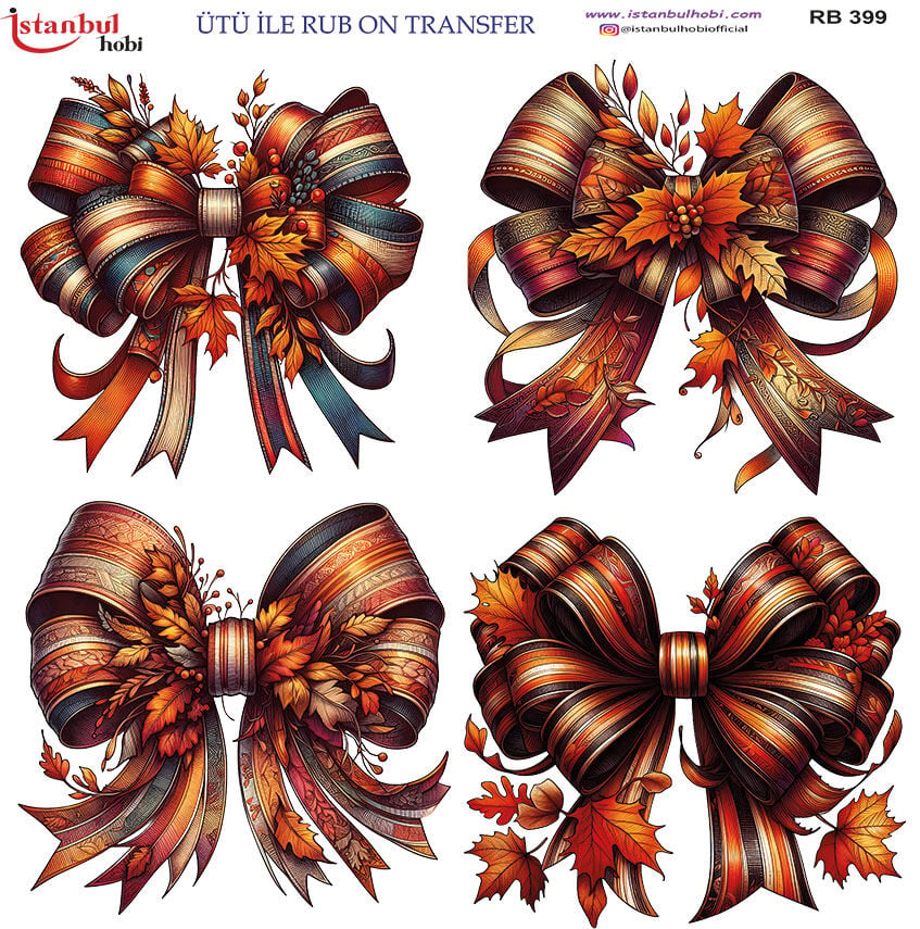 Ütü ile Rub On Transfer Kağıdı 30x30cm RB-399