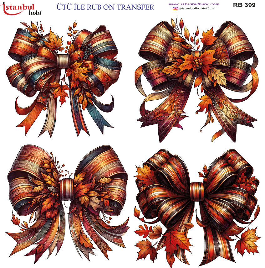 Ütü ile Rub On Transfer Kağıdı 30x30cm RB-399
