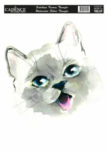 KTSB-007 Cadence Suluboya Kumaş Transfer 25x35cm