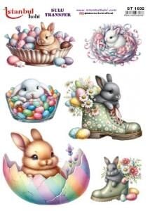 Sulu Transfer Kağıdı 25x35cm ST-1502