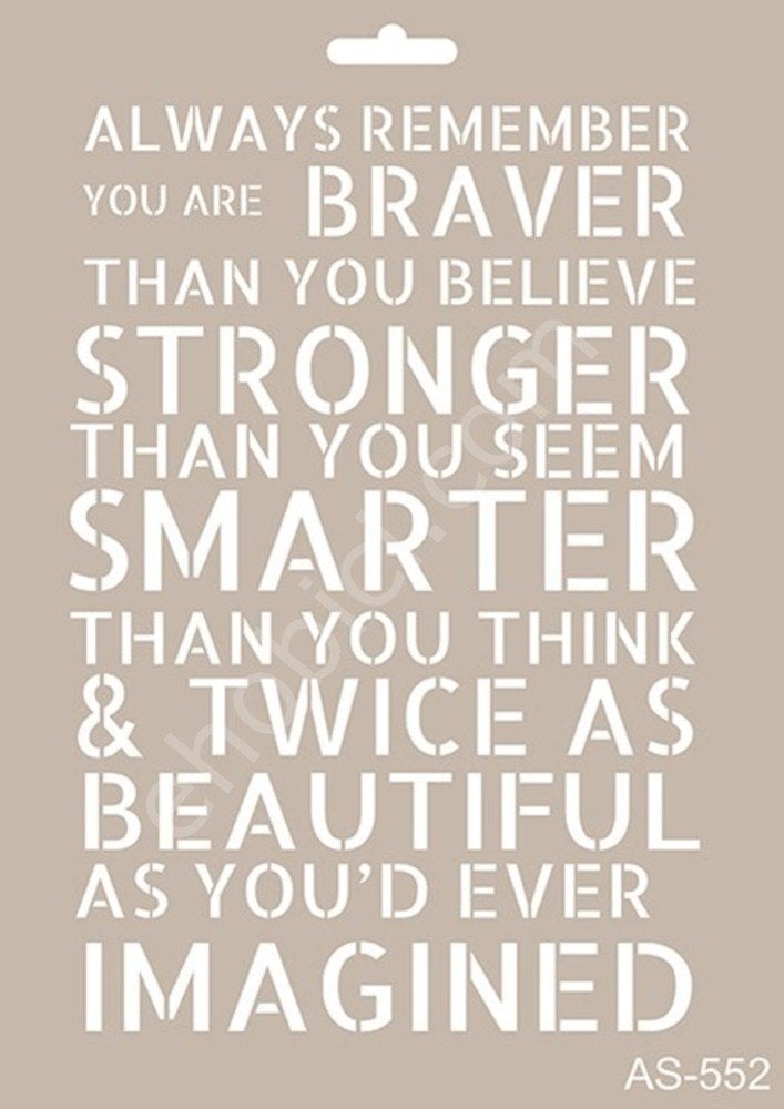 AS552 - Cadence A4 Stencil