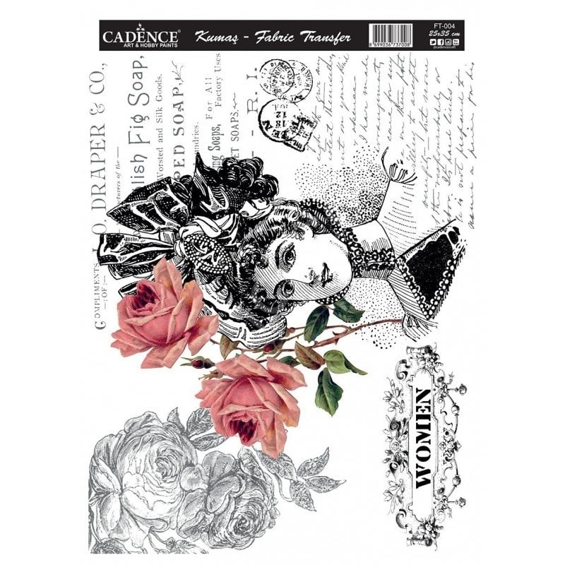 FT-04 Cadence Kumaş Transfer 25x35cm