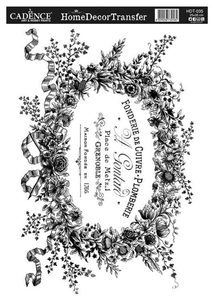 Cadence Home Dekor Transfer Kağıdı 25x35cm HDT-35