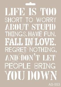 AS553 - Cadence A4 Stencil