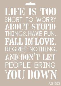 AS553 - Cadence A4 Stencil