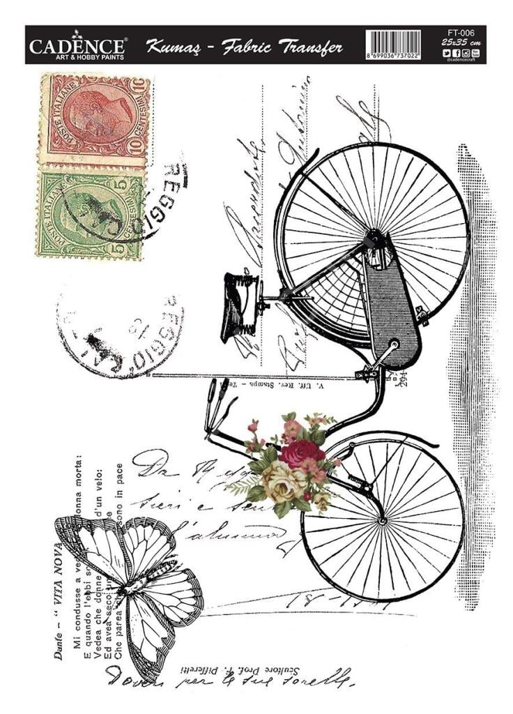FT-06 Cadence Kumaş Transfer 25x35cm