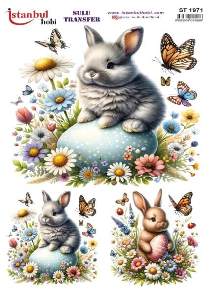 Sulu Transfer Kağıdı 25x35cm ST-1971