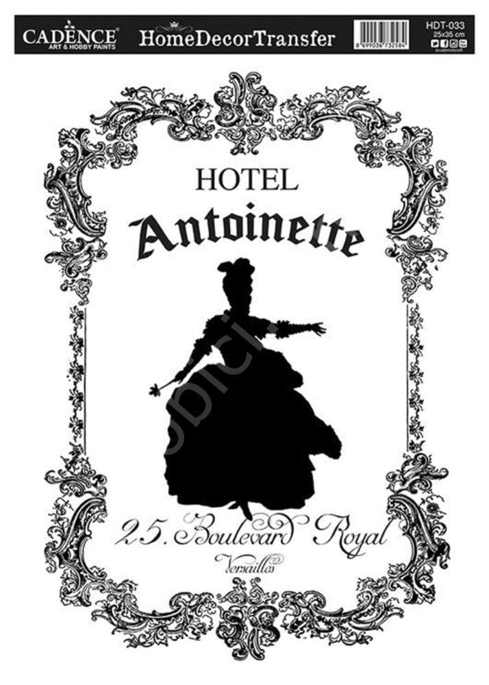 Cadence Home Dekor Transfer Kağıdı 25x35cm HDT-33
