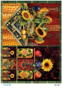 Diamond Pirinç Dekopaj Kağıdı - 1023