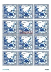 Diamond Pirinç Dekopaj Kağıdı - 1524