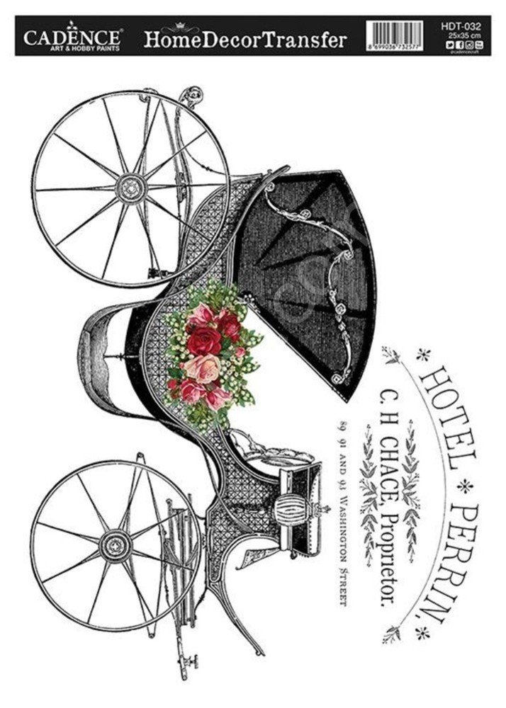 Cadence Home Dekor Transfer Kağıdı 25x35cm HDT-32