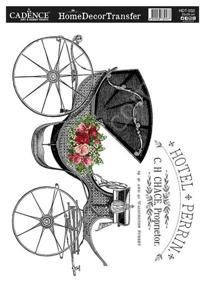 Cadence Home Dekor Transfer Kağıdı 25x35cm HDT-32