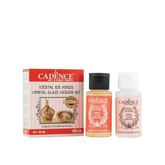Cadence Kristal Sır Vernik Takım 40+40ml