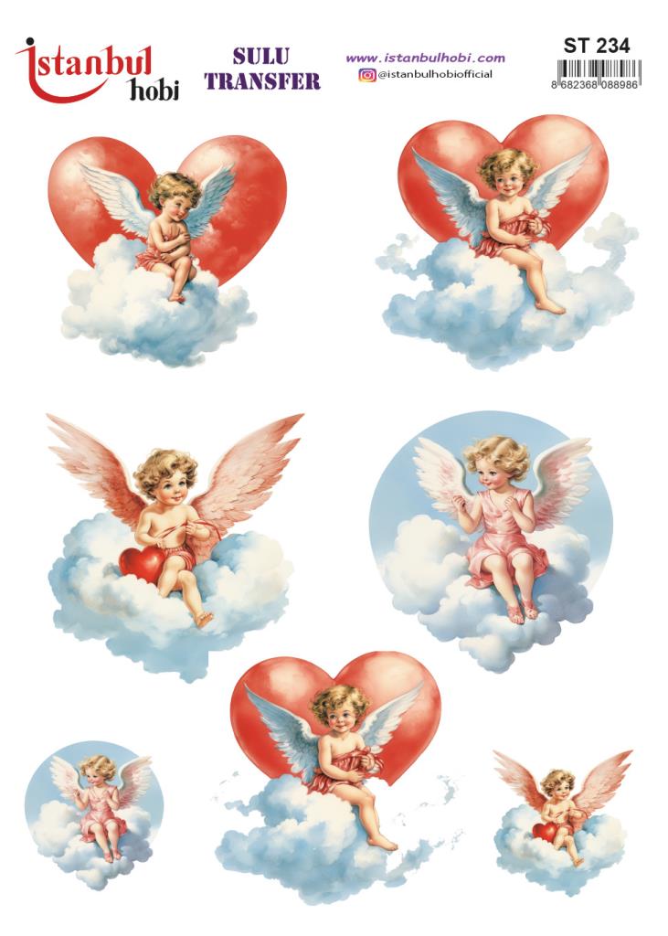 Sulu Transfer Kağıdı 25x35cm ST-234