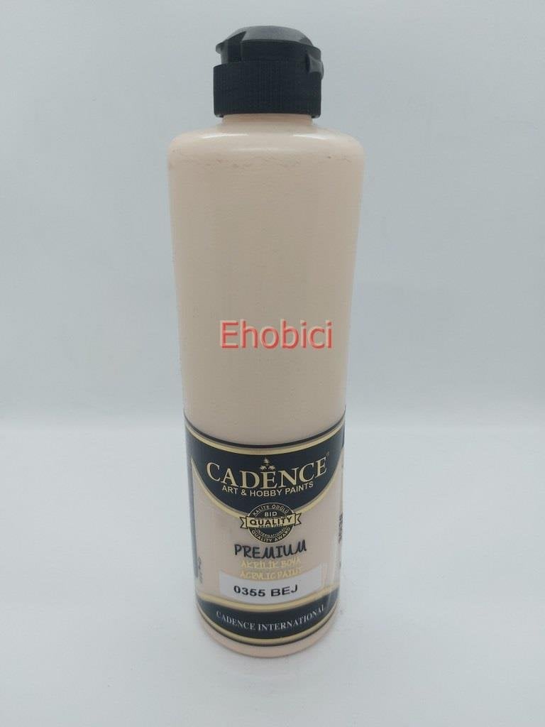 Cadence Akrilik Boya 500ML 0355 Bej Ahşap Boyası