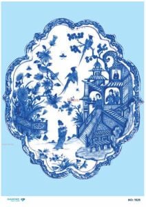 Diamond Pirinç Dekopaj Kağıdı - 1525