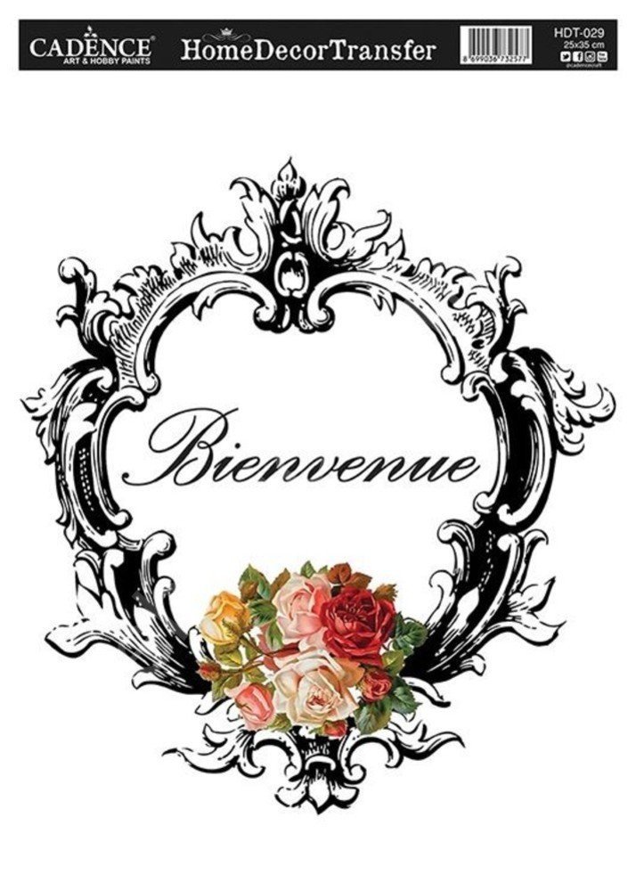Cadence Home Dekor Transfer Kağıdı 25x35cm HDT-29