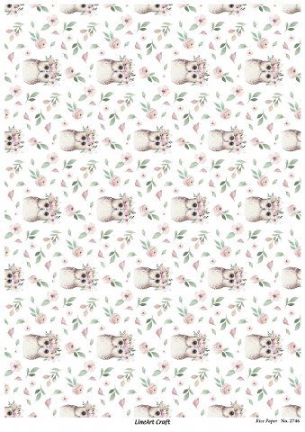 Lineart Pirinç Dekopaj Kağıdı Model - 2746