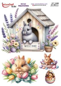 Sulu Transfer Kağıdı 25x35cm ST-1496