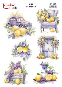 Sulu Transfer Kağıdı 25x35cm ST-851