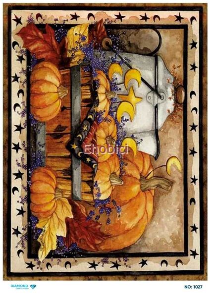 Diamond Pirinç Dekopaj Kağıdı - 1027