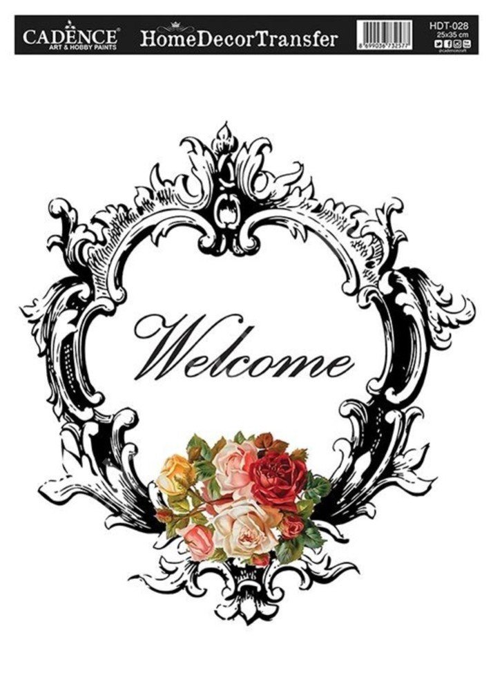 Cadence Home Dekor Transfer Kağıdı 25x35cm HDT-28
