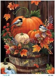 Diamond Pirinç Dekopaj Kağıdı - 1028