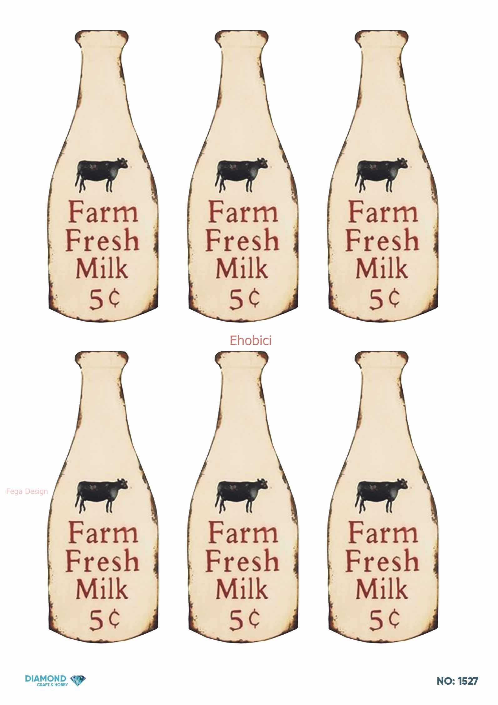 Diamond Pirinç Dekopaj Kağıdı - 1527