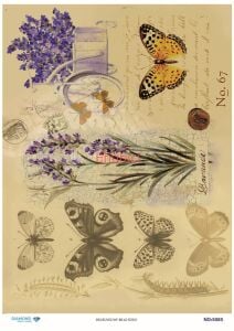 Diamond Pirinç Dekopaj Kağıdı - 5085