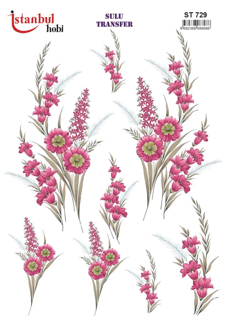 Sulu Transfer Kağıdı 25x35cm ST-729