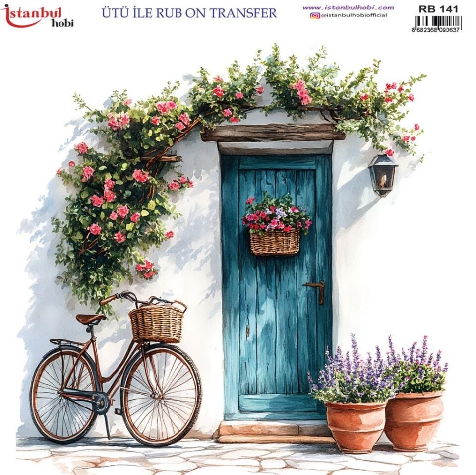 Ütü ile Rub On Transfer Kağıdı 30x30cm RB-141