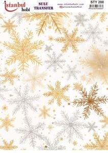 Yılbaşı Sulu Transfer 25x35cm STY288