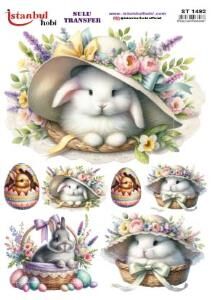 Sulu Transfer Kağıdı 25x35cm ST-1492