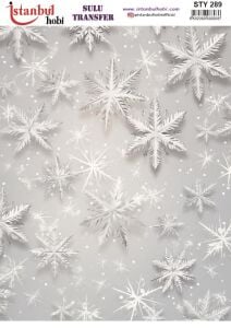 Yılbaşı Sulu Transfer 25x35cm STY289