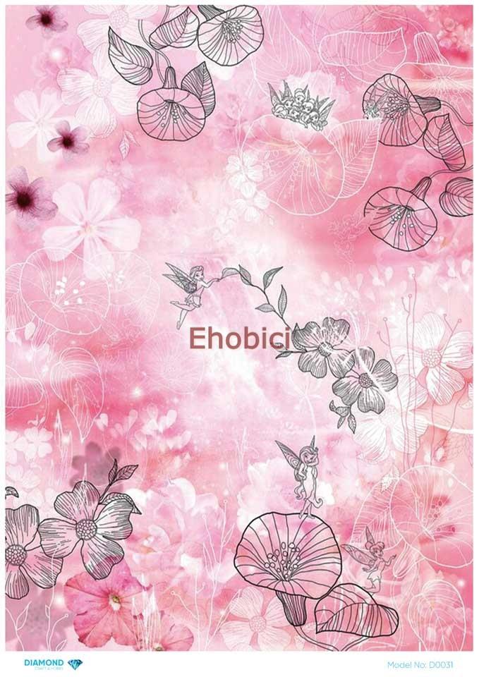 Diamond Pirinç Dekopaj Kağıdı - 031