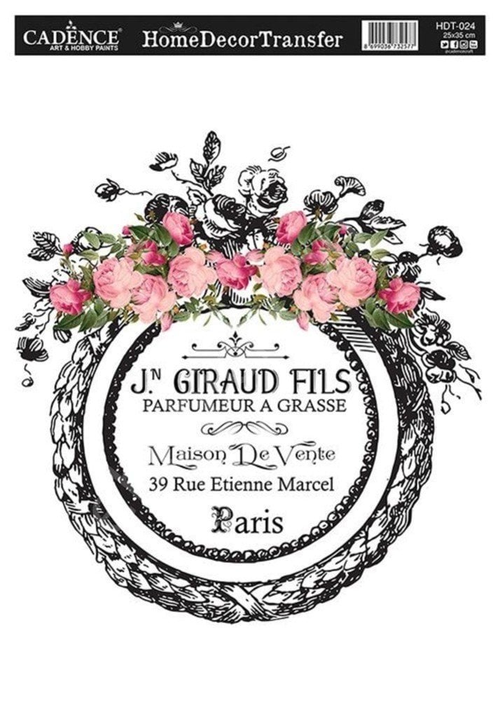 Cadence Home Dekor Transfer Kağıdı 25x35cm HDT-24