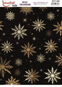 Yılbaşı Sulu Transfer 25x35cm STY290