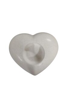 Dekoratif Kalp Mumluk 10,5x9cm