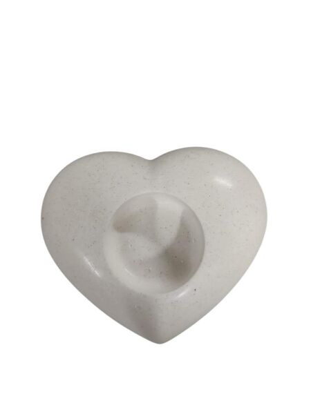 Dekoratif Kalp Mumluk 10,5x9cm