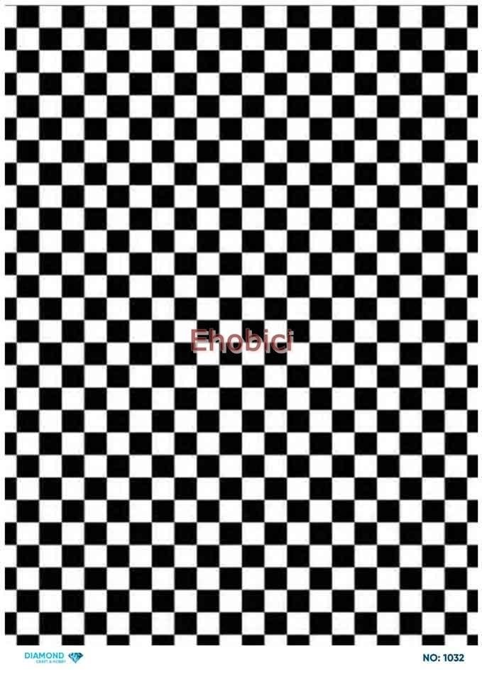 Diamond Pirinç Dekopaj Kağıdı - 1032