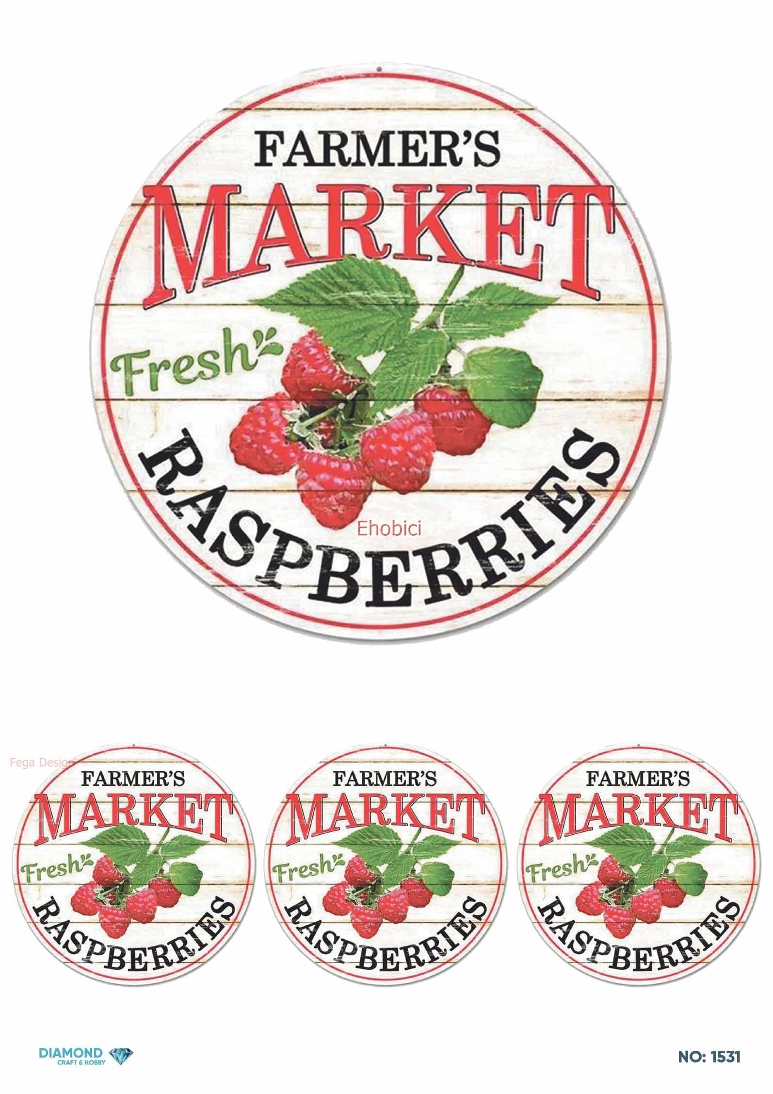 Diamond Pirinç Dekopaj Kağıdı - 1531