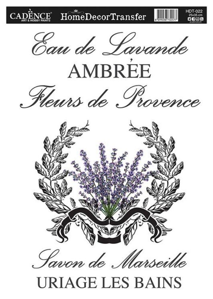 Cadence Home Dekor Transfer Kağıdı 25x35cm HDT-22