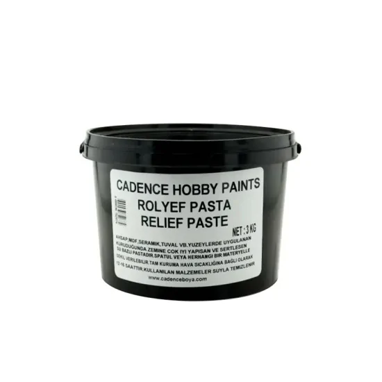 Cadence Klasik Rölyef Pasta 3 Kg.