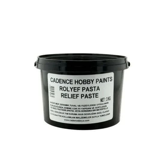 Cadence Klasik Rölyef Pasta 3 Kg.